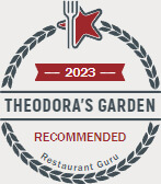 theodora garden restaurant award